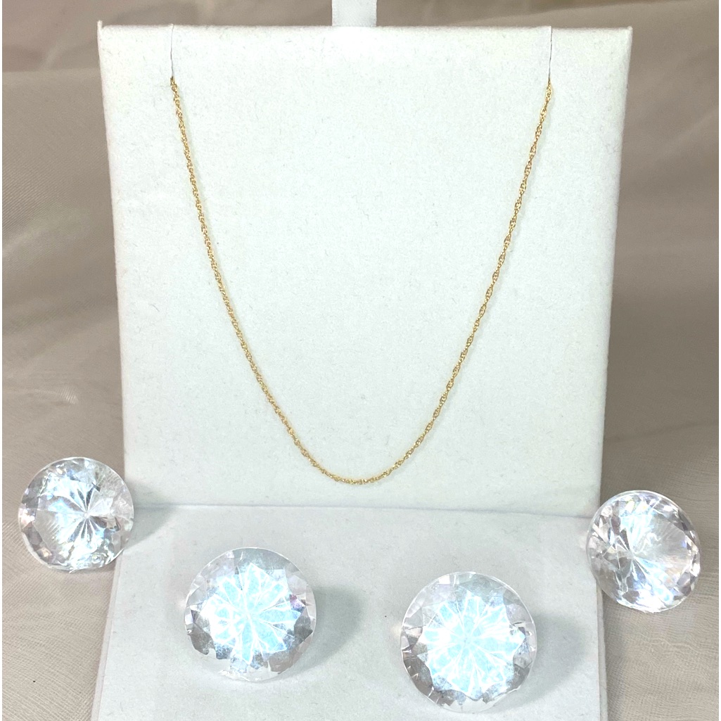 14k Yellow Gold Chain Necklace 18 Real Gold 300$
